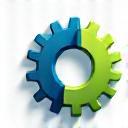 Gears turning icon