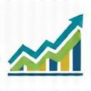 Graph or chart showing positive growth